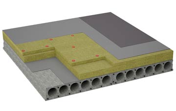 considerations of Battlesea Green flat roofing insulation